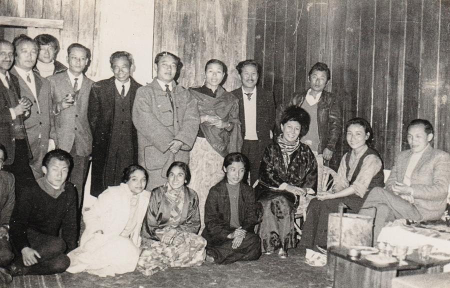 Chandra Das Rai with Princess Cocola and others